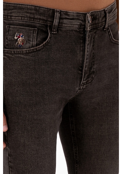 U.S. Polo Assn. Erkek Kahverengi Slim Fit Jean Pantolon 50308299-DN0031