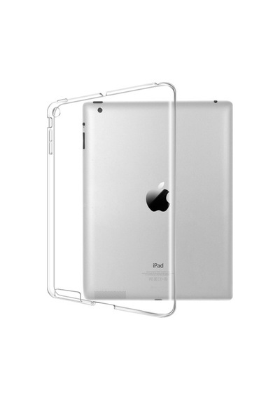 Apple Uyumlu iPad  2 / iPad  3 / iPad  4 Kılıf Şeffaf Silikon Arka Kapak