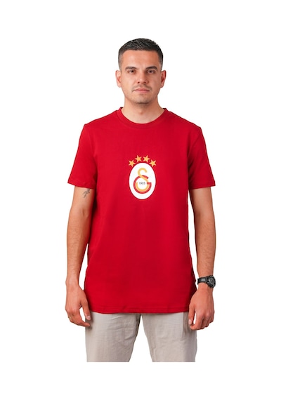 Gsstore Galatasaray 5 Yıldız Kırmızı T-shirt 5 Yıldız Ahşap Kutulu Kırmızı