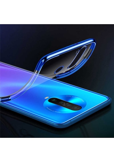Xiaomi Redmi K30 Kılıf Zore Dört Köşeli Lazer Silikon Kılıf