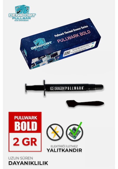 Pullsar® Pullwark BOLD | 2 Gram | Termal Macun