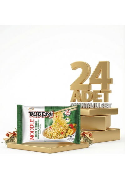 Dudomi Sebze Çeşnili Noodle 24x70 Gr