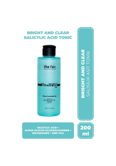 The Fair. Pdrn Somon Dna Serum 30 Ml Cilt Serumu Ve Bright And Clear Salisilik Asit Tonik 200 Ml