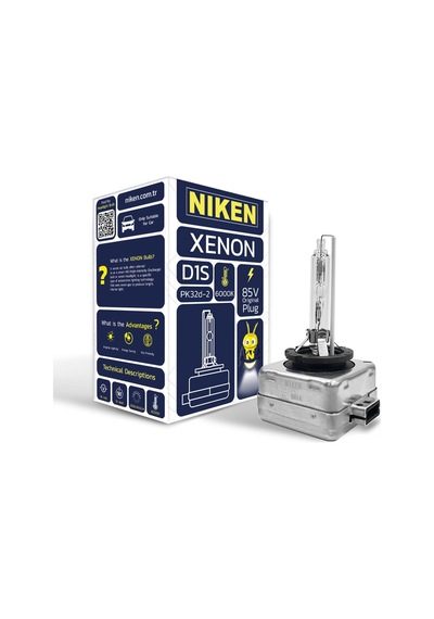 D1s Xenon 6000k Tam Beyaz Renk 85v 35w Pk32d-2 6000k