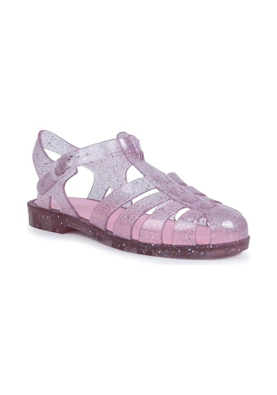 İgor Kadın Biarritz Glitter Simli Sandalet Pudra S10262 Bb334