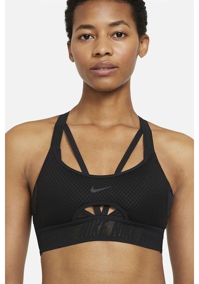 Nike Bra Indy Ultra Breathe Hafif Destekli Dolgulu Spor Sütyeni Büstiyer Siyah