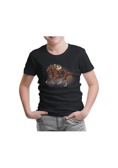 Lord Tshirt At 7 Siyah Çocuk Tshirt