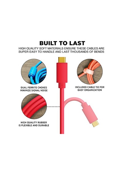 Chroma Cables Usb-c To C - 1mt Green Genel
