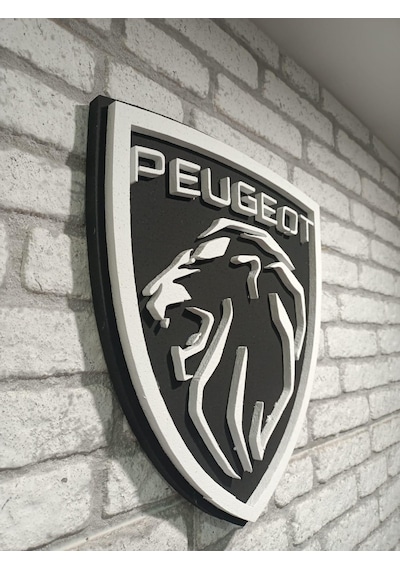 Peugeot Logo 50x50 Peugeot Araç Logo Peugeot Marka Logo Peugeot 3d Logo