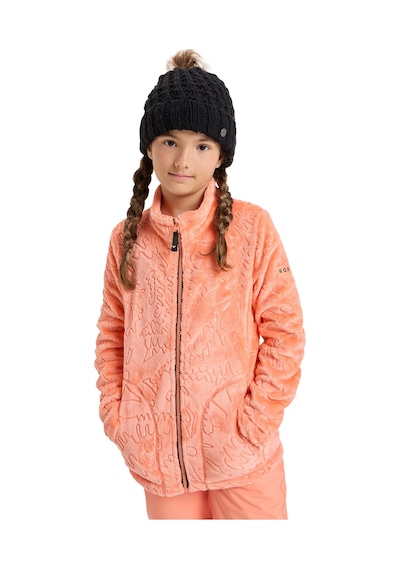 Roxy Roxy Igloo Kız Çocuk Turuncu Polar Ceket Nkn1 Mercan