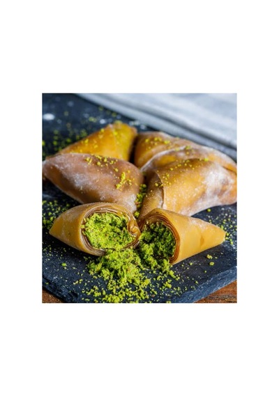 Antep Fıstıklı Muska 1 Kg %100 Üzüm Pestilinden Ve Boz İç Kullanılmıştır