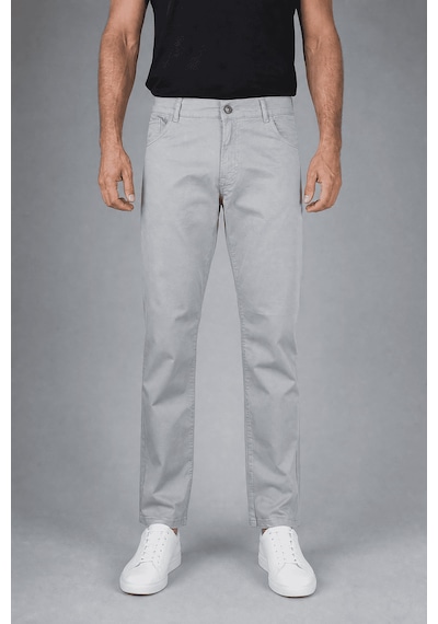 Bisse Gri Pamuk Cepli Chino Pamuklu Spor Pantolon Pns25y25103 D55
