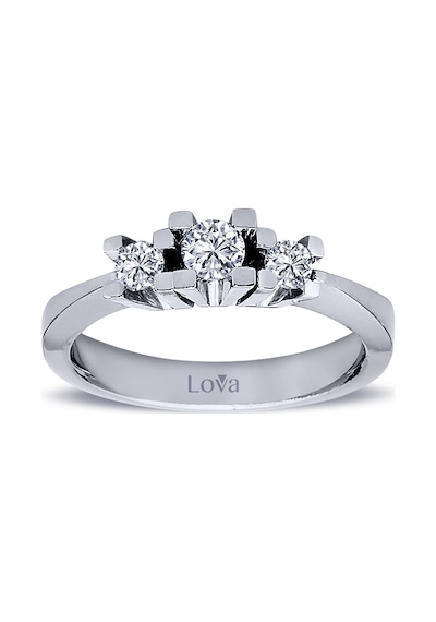 Lova 0,32 Karat Pırlanta Tria Yüzük - 1050227