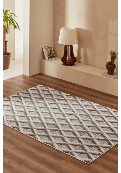 Kaşmir Halı 7/24 Iskandinav Henrik 120X180 CM Salon Mutfak Halısı Yolluk Kilim