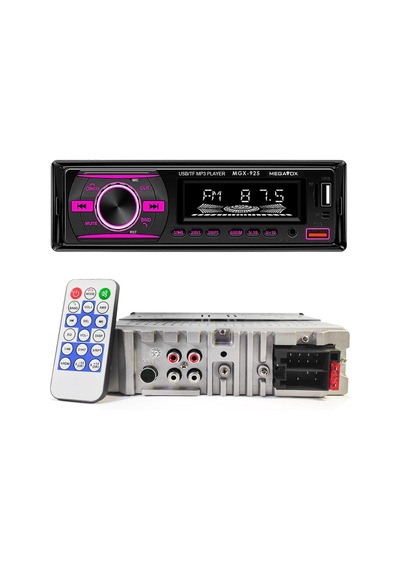 Megavox Mgx-925 Oto Teyp 4x50 Watt Bluetooth 2xusb Fm Aux 7 Renk