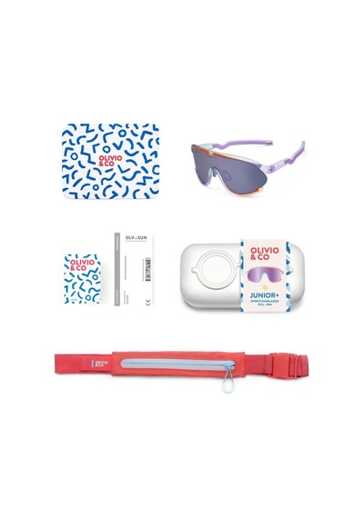 Olivio&co Sport Tam Çerçeveli Junior Güneş Gözlüğü - Ocean Fantasy Mavi