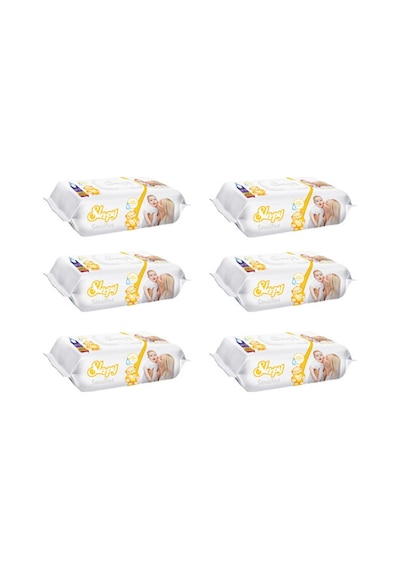 Sleepy Sensitive Islak Havlu 90lı X6 Tekli