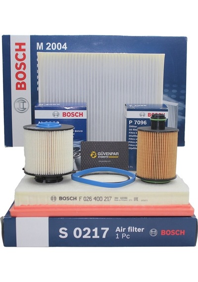 Opel Astra J 1.3 Dizel Motor Bakım Filtre Seti Bosch Marka Bos-012