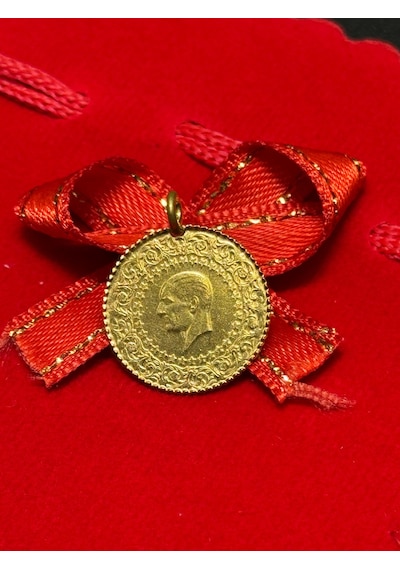 Vıctorıa Gold 1 Adet Tam Altın -hediyeli Eski Tarihli Kulplu 22 Ayar