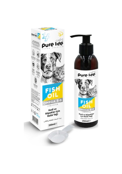 Plus Kedi Balık Yağı Omega 3-6 Epa Dha  Tüy Ve Sağlık Desteği Somonlu Fish Oil