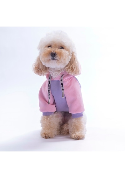 Pembe Vermont Autumn Köpek Hoodie Köpek Sweat Köpek Kıyafeti Kedi Kıyafeti