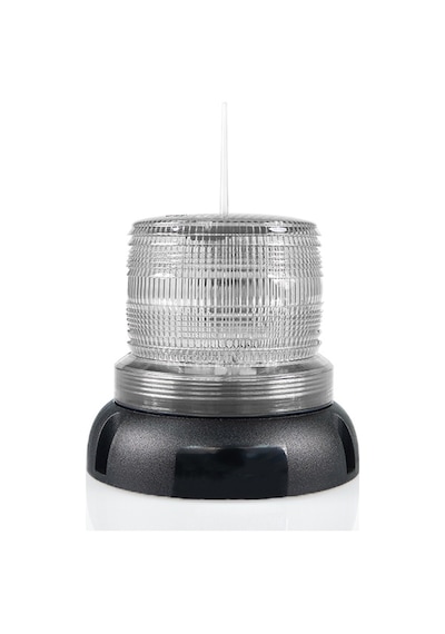 Mesan Ø110 Uçak İkaz Lambası Led Kırmızı Yedekli Pc Abs Kuşsavar Kırmızı 12-60vdc Ms 628.12-60vdc