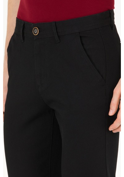 U.S. Polo Assn. U S Polo Assn Yandan Cepli Siyah Erkek Pantolon 1600639 001