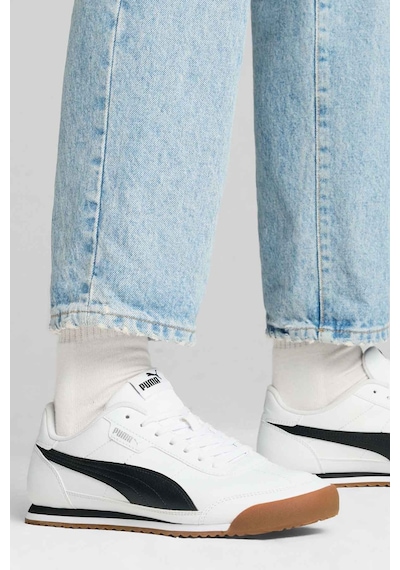 Puma Turino Iı Beyaz Erkek Sneaker 000000000102029336 Beyaz-sıyah Beyaz - Siyah