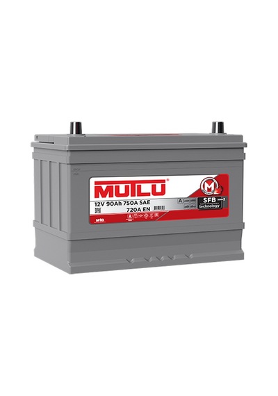 12 V 90 AH YÜKSEK DÜZ MUTLU AKÜ