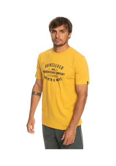 Quiksilver Qssurflockup M Tees Gold Gold Çok Renkli