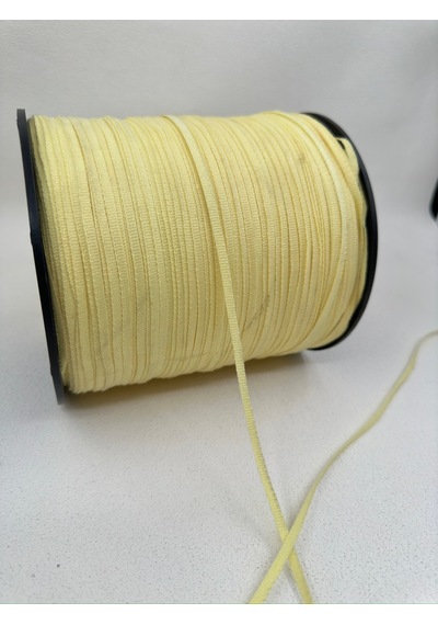 4 Mm Askılık Grogren Şerit -5 Metre - Sarı