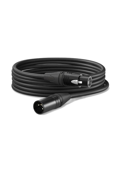 Midex Mcb-10x Kaliteli Stereo Mikrofon Kablosu Xlr + Xlr 10 Metre Siyah Renk