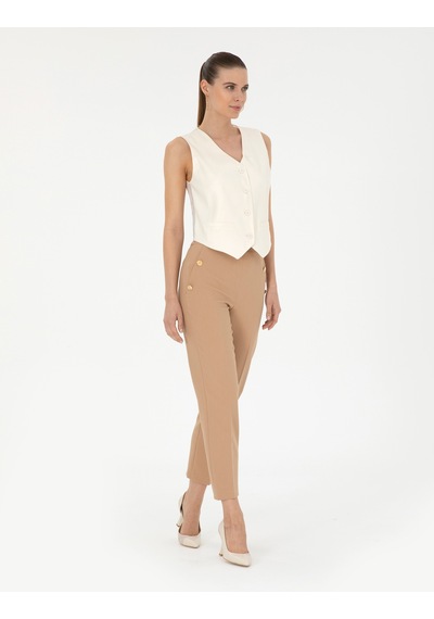 Pierre Cardin Kadın Bej Pantolon 50289436-vr011 Bej
