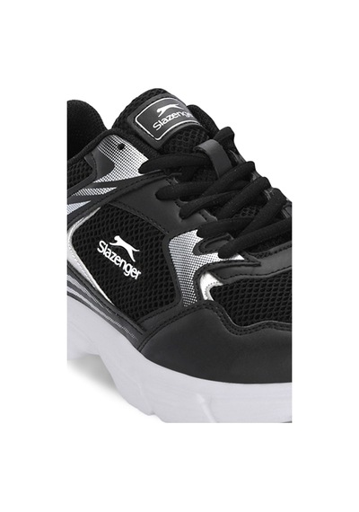 Slazenger Sıon I Erkek Siyah / Beyaz Koşu & Yürüyüş Spor Ayakkabısı Beyaz - Siyah