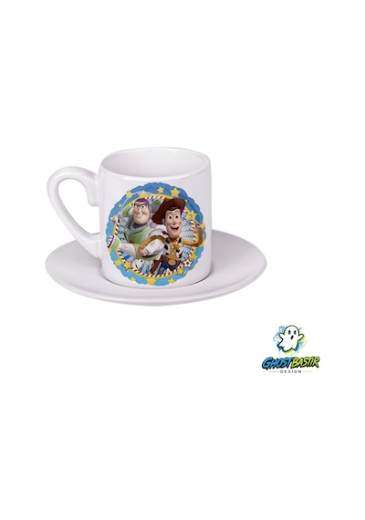 Toy Story Türk Kahvesi Fincanı 0181 Beyaz