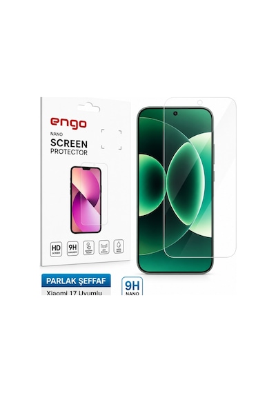 Xiaomi 17 Ekran Koruyucu 9h Parlak Nano 6.3 İnç Şeffaf