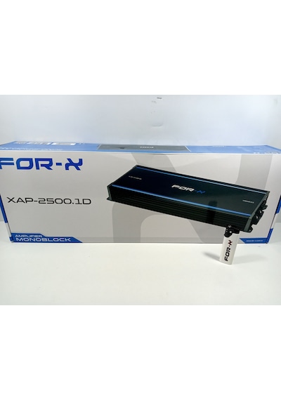 For-x Mono Amfi 2500rms For-x Xap-2500.1d Bass Anfi Bass Kntrl