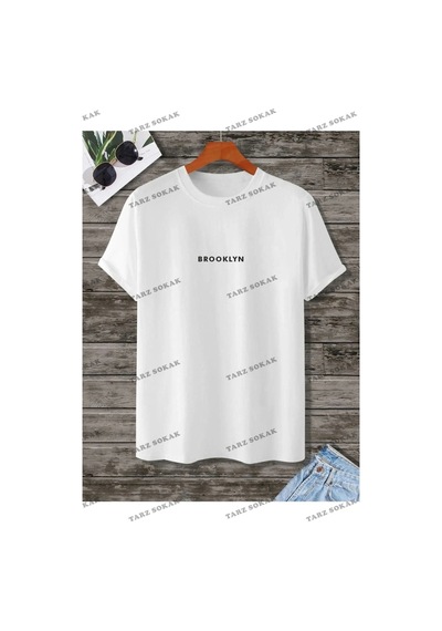 Startmore Beyaz Oversize Ön Baskılı Beyaz