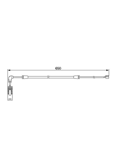 Bosch Balata Fısı On Bmw E46 1987474960 34356751311