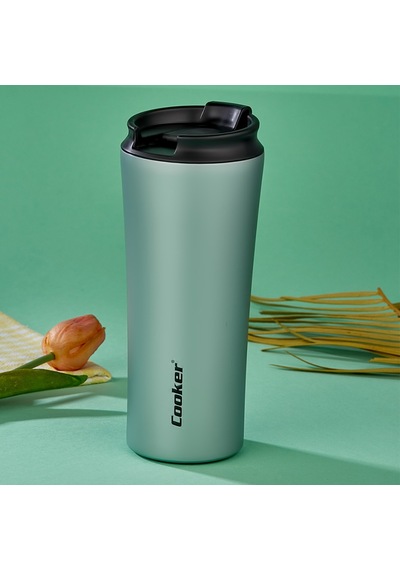 Cooker Starmug Mat Renkli Çelik Termos Bardak 400 ML