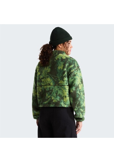The North Face W Extreme Pıle 2 Fz Jacket -prınt Kadın Ceket Nf0a8kr0t2z1 Yeşil