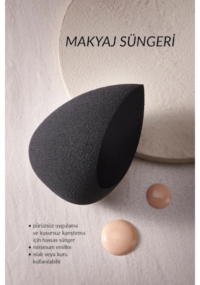Avon Makyaj Süngeri Siyah