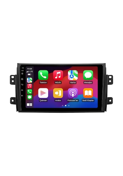 Suzuki Sx4 2008-2013 Android Multimedya Carplay Android Auto Navigasyon Kameralı 4gb Ram 64gb 9"