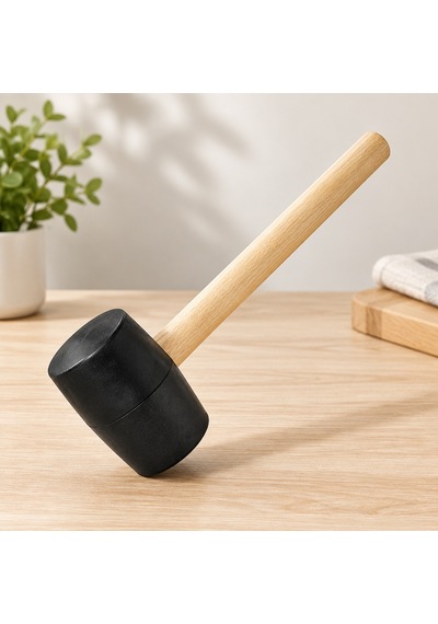 Plastik Başlı Ahşap Saplı Tokmak