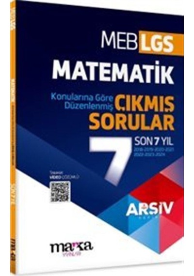 Lgs Matematik Konularına Göre Düzenlenmiş Son 7 Yıl Çıkmış Sor...