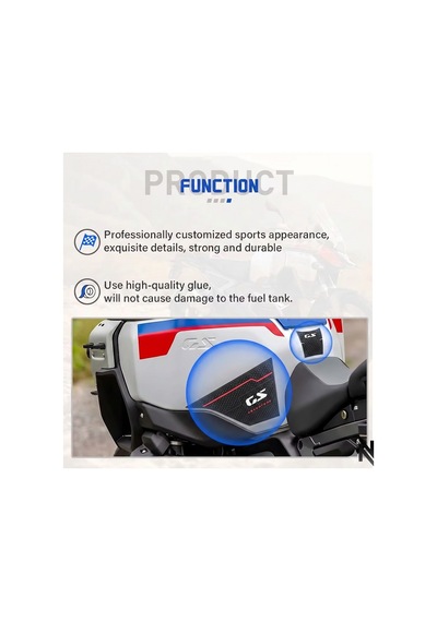 Bmw R1300gs Rubber Anti Kaydırmaz Tank Pad-284