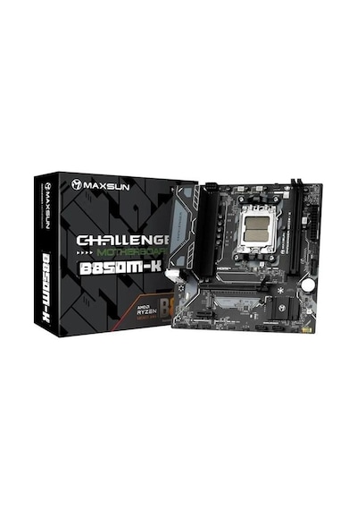 Maxsun Challenger B850m-k Ddr5 Hdmı Pcıe 5.0 Am5 Matx