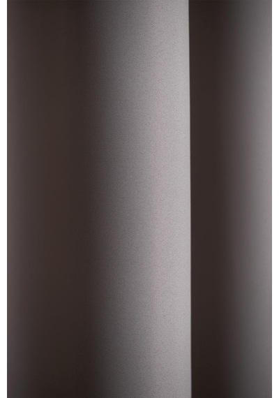 Lunet 140x270 Cm 2 Adet Blackout Fon Perde Gri