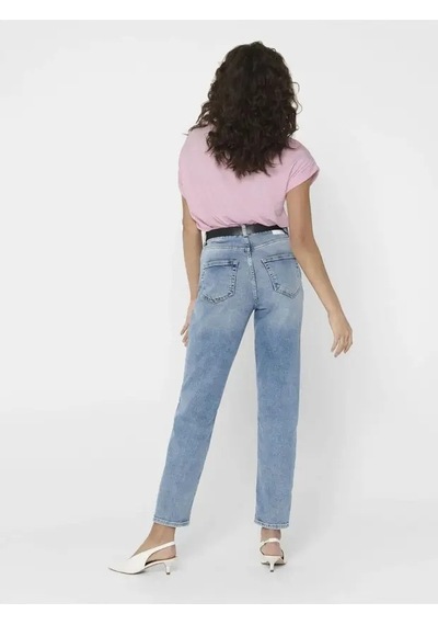 Only Onlmoster S/s O-neck Top Noos Jrs Kadın Mor T-shirt - 15106662