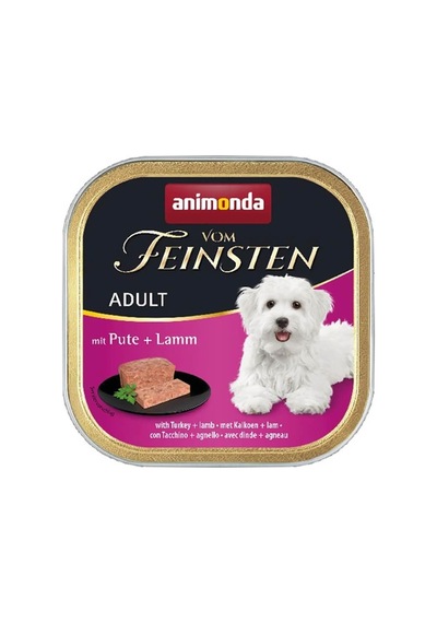 Animonda Hindi Ve Kuzu Etli Yetişkin Köpek Konserve Maması 150 Gr